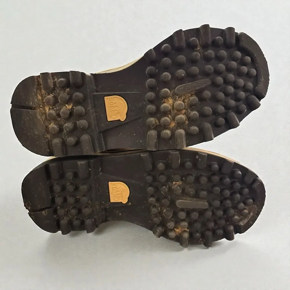 Sorel Caribou WP Waterproof  Boots Black and Tan
